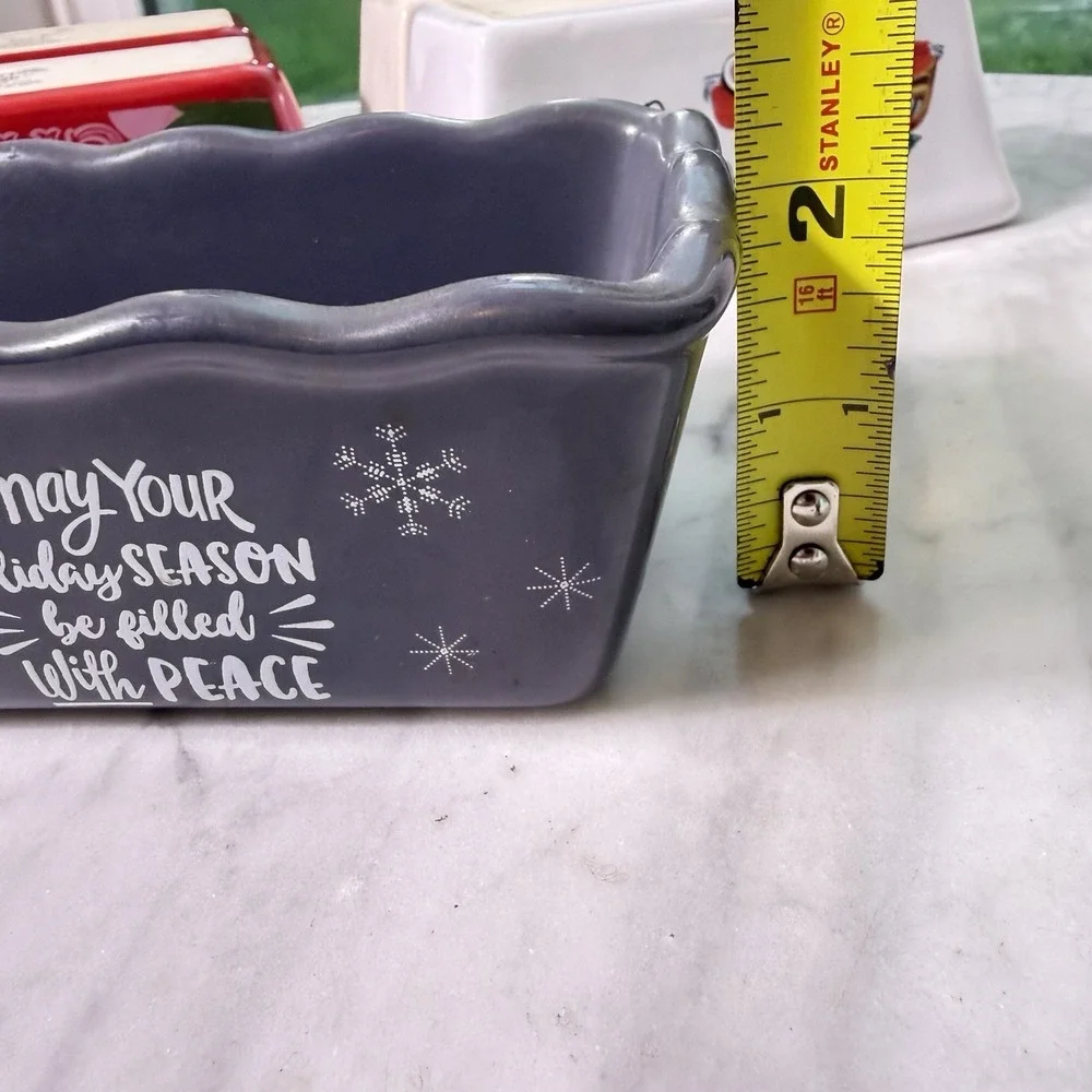 ROYAL NORFOLK Lot Of 5 Mini Ceramic Baking Loaf Dish 5